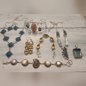 Jewelry bundle Stamped 925